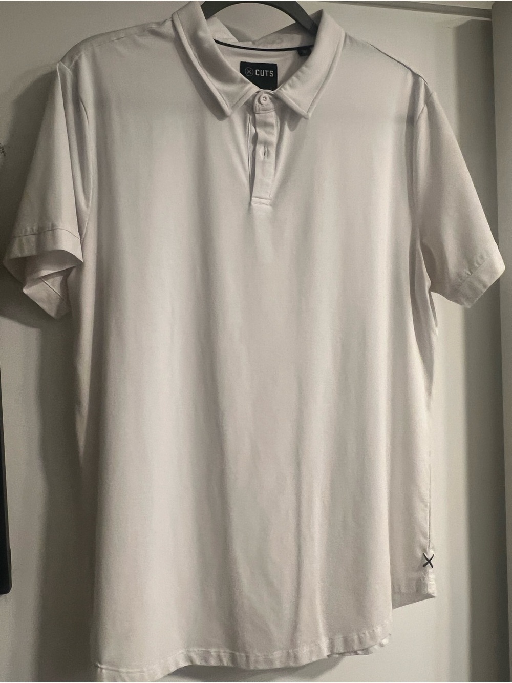 Cuts Clothing: Men’s White AO Polo - Size Large
